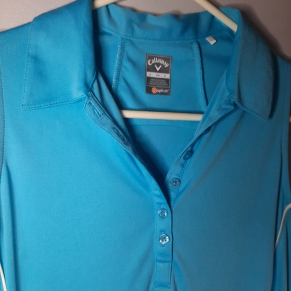 Callaway | Opti-dri Teal Golf Tank Size S - Picture 3 of 12